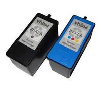 vhbw set de 2 cartouches d'encre pour imprimante Lexmark X3630 X3690 X4630 X4650 X5690 X6650 X6675 Z2400 remplace 36, 37. G