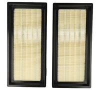 vhbw Set de 2x filtres d'aspirateur compatible avec Nilfisk Alto Attix 30-01, 30-0H PC, 30-11 PC, 30-21 PC, 30-21 XC aspirateur - Filtre principal