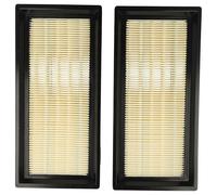 vhbw Set de 2x filtres d'aspirateur compatible avec Nilfisk Alto Attix 40-21 XC, 50-01 PC, 50-0H PC, 50-21 XC, 50-21-PC aspirateur - Filtre principal