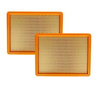 vhbw Set de 2x filtres d'aspirateur compatible avec Würth Master ISS 54 HO aspirateur - Filtre principal, filtre plissé plat