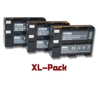 vhbw set de 3 batteries 1000mAh (7.2V) pour appareil photo Nikon D50 D70 D70s D100 D100 SLR comme EN-EL3, EN-EL3a.