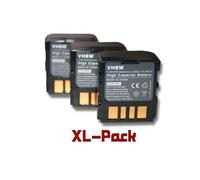 vhbw set de 3 batteries JVC GR-D239 GR-D240 GR-D240E GR-D240EG GR-D240EX GR-D245 GR-D245E GR-D245EG GR-D247 GR-D250 GR-D250U GR-D250US GR-D450