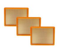 vhbw Set de 3x filtres d'aspirateur compatible avec Kärcher NT 700 Eco, NT 701, NT 702, NT 702 Eco aspirateur - Filtre principal, filtre plissé plat