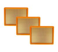 vhbw Set de 3x filtres d'aspirateur compatible avec Würth Master ISS 54 HO aspirateur - Filtre principal, filtre plissé plat
