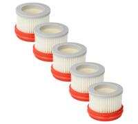 vhbw Set de 5x filtres d'aspirateur compatible avec Dreame V11 VVN6 9.6/14.2, V12 aspirateur à batterie - Filtre principal avec mousse intérieure
