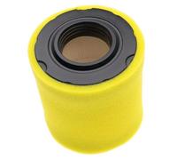 vhbw Set de filtres (1x filtre à air en papier, 1x filtre mousse) compatible avec Briggs & Stratton 21B902-0022-B1 moteur pour tracteur tondeuse