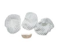 vhbw Set de rechange 4 pièces compatible avec Rowenta Steam Power RY6537WI / 4Q0 nettoyeur vapeur - Filtre anti-calcaire + lingettes en microfibre