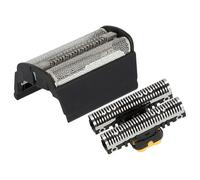 vhbw Set de têtes de rasoir électrique compatible avec Braun Flex XP/XP II 5613, 5614, 5663, 5665, grille + couteaux, noir