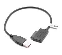 vhbw Slimline SATA II 13 vers Lecteur USB de CD DVD Câble adaptateur