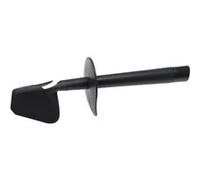 vhbw Spatule compatible avec Vorwerk Thermomix TM31, TM5, TM6 robot culinaire - Grattoir, noir