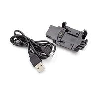 vhbw Station de Charge USB Compatible avec Garmin Fenix 3 HR, 3 Montre connectée - Chargeur Support + câble, Noir
