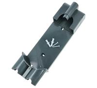 vhbw Support d'accessoires Remplacement pour Dyson 967741-01 pour aspirateur et Ses Embouts - Montage au Mur Gris 32 x 9,5 x 6,8cm