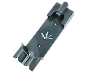 vhbw Support d'accessoires Remplacement pour Dyson 967741-01 pour aspirateur et Ses Embouts - Montage au Mur Gris 32 x 9,5 x 6,8cm