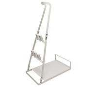vhbw Support d'aspirateur compatible avec Balter Vento H1, Vento H2, Vento H3 aspirateur à batterie, aspirateur à main, blanc