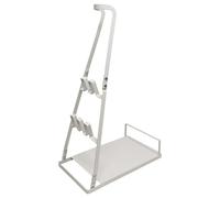 vhbw Support d'aspirateur compatible avec Bosch Unlimited 8 Gen2 ProPower, Unlimited Athlet 32.4V aspirateur à batterie, aspirateur à main, blanc
