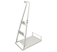 vhbw Support d'aspirateur compatible avec Dreame P10, T20, H12, M12, T30, V10, R10, R20, G9, T10 aspirateur à batterie, aspirateur à main, blanc