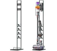 vhbw Support d'aspirateur compatible avec Dyson DC30, DC74, DC31, DC34, DC35, DC58, DC59, DC62 aspirateur à batterie, aspirateur à main, gris foncé