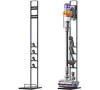 vhbw Support d'aspirateur compatible avec Dyson DC58, DC59, DC62, DC74, V10, V11, V11 Outsize aspirateur à batterie, aspirateur à main gris foncé
