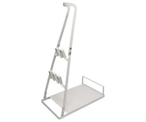 vhbw Support d'aspirateur compatible avec Rowenta X-Force Flex 9.60 Animal RH2078, X-Nano RH1128 aspirateur à batterie, aspirateur à main, blanc