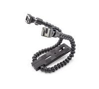 vhbw Support de flash avec bras double universel pour divers appareils photos, reflex numérique DSLR compatible avec Canon, Nikon, Panasonic etc.