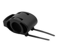 vhbw Support de guidon pour vélo compatible avec Garmin Forerunner 110, 15 montres sport et autres montres GPS - silicone, noir noir G