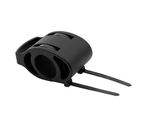 vhbw Support de Guidon pour vélo Compatible avec Garmin Foretrex 301, 401 Montres Sport et Autres Montres GPS - Silicone, Noir