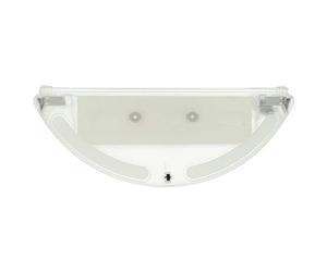 vhbw Support de réservoir d'eau compatible avec Xiaomi Roborock S6 robots aspirateur, nettoyeur de sol - couvercle inférieur transparent