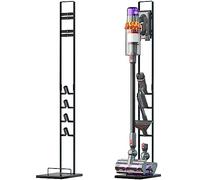 vhbw Support pour aspirateur compatible avec les aspirateurs à batterie, accessoires pour aspirateurs - gris foncé