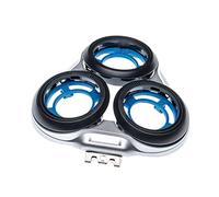 vhbw Support pour tête de rasoir compatible avec Philips S5075, S5013, S5077, S5079, S5000, S5080, S5082, S5050, S5070 rasoir, argenté