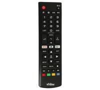 vhbw Télécommande compatible avec LG 32LK6100, 32LK6100PLB, 32LK6200, 32LK6200PLA, 43LK5900, 43LK5900PLA télévision,TV