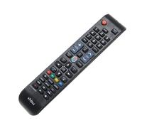 vhbw Télécommande multifonction compatible avec Samsung UE50F6500, UE50F6640, UE50F6650 Home cinéma télévision Blu-Ray Hi-Fi