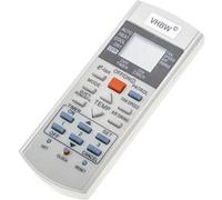 vhbw Télécommande universelle remplacement pour Panasonic A75C2817, A75C2913, A75C3060, A75C3182, A75C3298, A75C3300 pour climatiseurs G