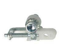 vhbw Tendeur de chaîne compatible avec Stihl MS 231, MS 241, MS 210, MS 211, MS 230 Tronçonneuse - par le côté, plastique / fer, 27 g blanc / argenté