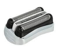 vhbw - Tête rasoirs électr. compatible avec Braun ancienne génération 300, 310, 320, 330, 340, 350, 350cc, 360, 370, etc... - argenté