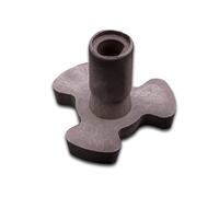 vhbw Triangle universel pour plateau de micro-ondes avec un support Y par ex. compatible avec Bosch et de nombreuses autres marques