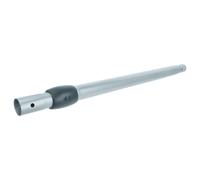 vhbw Tube compatible avec Philips PowerPro Powercyclone Technology FC8761/01 aspirateur - raccord 31/33,5 mm, 61,5-101,5cm, argenté/gris