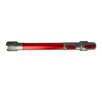 vhbw Tube d'aspirateur compatible avec Dyson V15 Detect Complete, V7, V8 aspirateur - 44,5 - 66,5 cm, gris / rouge