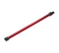 vhbw Tube d'aspirateur compatible avec Dyson V8 Absolute +, V8 Absolute + (ancien modèle) aspirateur - raccord 35 mm, 74 cm, gris / rouge