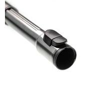 vhbw Tube d'aspirateur compatible avec Miele S6780, S711, S6730, S711-1, S700, S6760, S6790 aspirateur - raccord 35 mm, 60-100 cm, noir/argenté