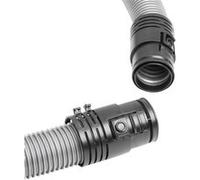 vhbw Tuyau compatible avec Miele S2180, S2130, S2121, S2181, S2131, S2110, S2120, S2111 aspirateurs - 1,8 m, avec raccord circulaire 35 mm Gris G