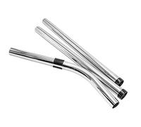 vhbw Tuyau d'aspirateur 3 pièces avec extension 32mm raccord 50-150cm compatible avec Numatic Nuvac, Nuvac Plus, RSB140/1, RSV130-11 aspirateur