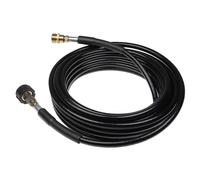 vhbw Tuyau de rallonge 10 m compatible avec Kärcher K5, K 444M-PLUS-EXKL, K 490 M plus nettoyeur haute pression avec connexion M22 x 1,5, noir