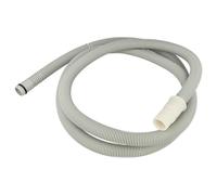 vhbw Tuyau de vidange compatible avec Balay 3VS303BA, 3VS302BA, 3VS301IA, 3VS303IA, 3VS500IA, 3VS500BA lave-vaisselle - 19mm, gris, 2,3m