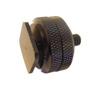 vhbw Vis pour trépied 1/4" avec rail pour sabot de flash compatible avec Kodak appareil photo reflex DSLR, 2,5 mm noir, métal