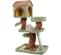 VHcgCGJ étagère pour Chat, Cadre de Planche à gratter d'escalade Multicouche, Jouet Luxe, Plate-Forme Saut, Meubles for Animaux Compagnie