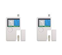 Vheolk 2X Testeur de Câble RéSeau Professionnel Multifonction 4 en 1 RJ45/RJ11/USB/BNC LAN Câble Cat5 Cat6 Testeur de Fil