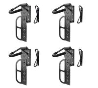 Vheolk 4 Paquet de Supports de Vélo Pivotants pour Garage, Support Mural pour Vélo, Support de Vélo Vertical pour Rangement de Vélo