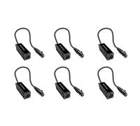 Vheolk 6X L'Isolateur de Câble Audio XLR ÉLimine Le Bruit L'Isolateur Audio de Boucle de Masse ÉLimine Le Bruit