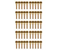 Vheolk Vis de Serrage A Col de Saxophone de Cuivre de Clarinette D'Or Pieces D'Instrument A Vent Tenor Alto Soprano Paquet de 50