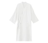 Vhersily 2025 Robe de chambre pour femme et homme en coton nid d'abeille léger unisexe pour automne et hiver veste d'hiver trench coat Outwear, maillots de couple pour porter un nouveau semestre, B